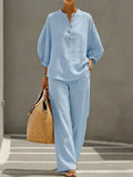 P|H - Casual Relaxed Two-Piece Set Bianca
