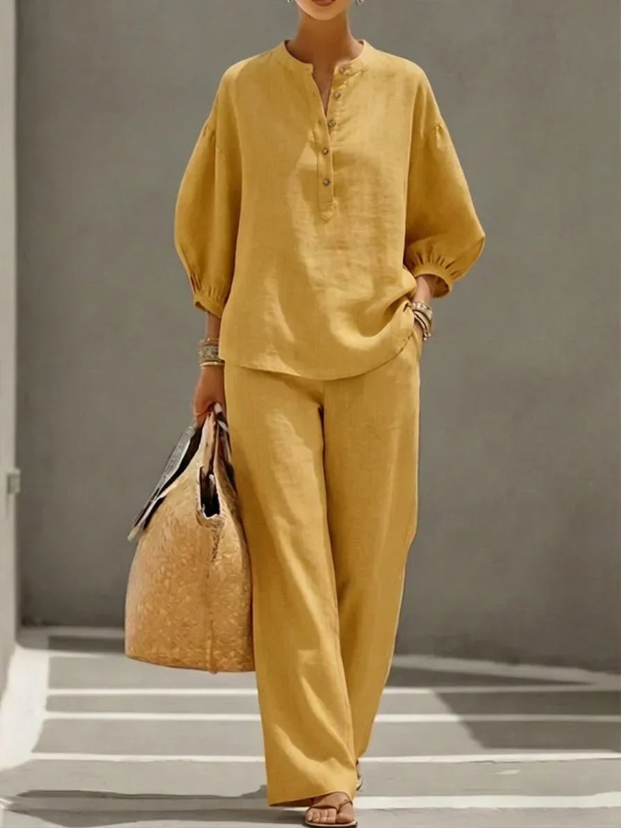 P|H - Casual Relaxed Two-Piece Set Bianca