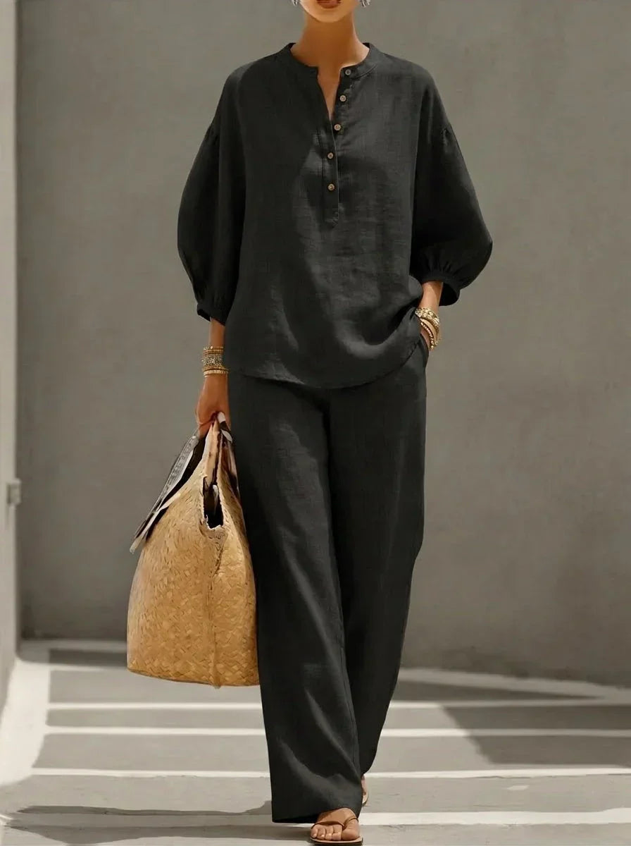 P|H - Casual Relaxed Two-Piece Set Bianca