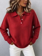 P|H - Hooded Polo Knit Sweater Diane