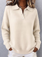 P|H - Hooded Polo Knit Sweater Diane