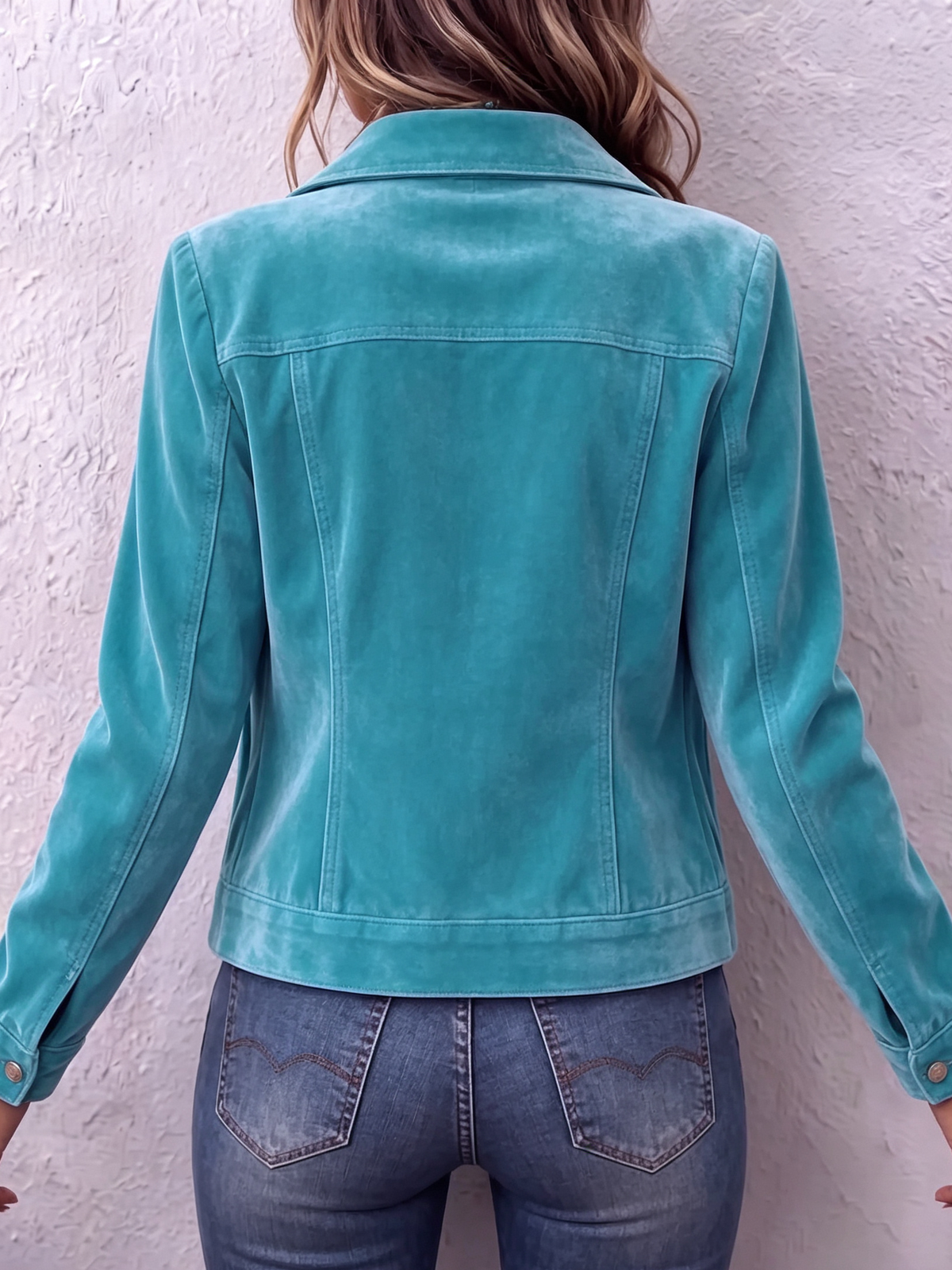 P|H - Velvet Western Trucker Jacket Margaret