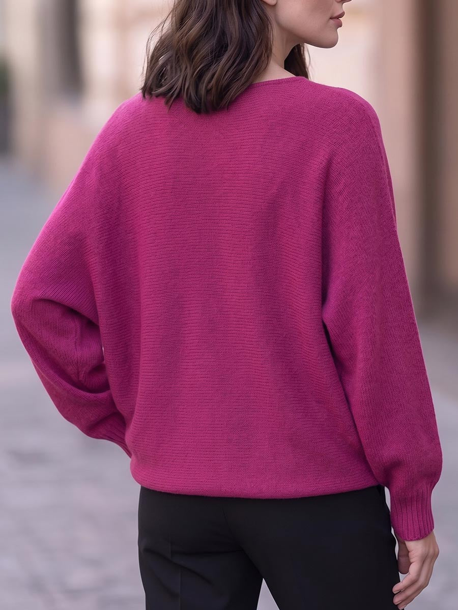 P|H - Soft Round Neck Knit Pullover Margaret
