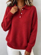 P|H - Hooded Polo Knit Sweater Diane
