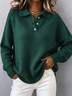 P|H - Hooded Polo Knit Sweater Diane