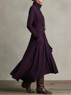 P|H - Asymmetric Turtleneck Maxi Dress for Women Joyce