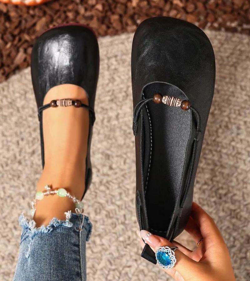 P|H - Beaded Strap Ballet Flats for Women Margaret