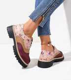 P|H - Floral Brogue Oxford Shoes for Women Pamela