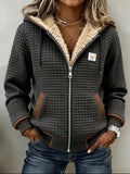 P|H - Sherpa-Lined Quilted Hooded Jacket for Women Catherine