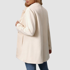 P|H - Stand Collar Longline Jacket for Women Ruth