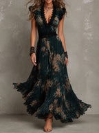 P|H - Tiered Floral Maxi Dress for Women Diane