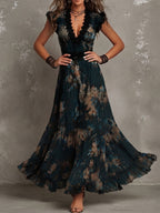 P|H - Tiered Floral Maxi Dress for Women Diane