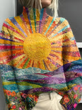 P|H - Golden Sun Turtleneck Sweater Barbara