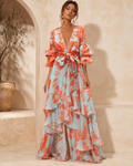 P|H - Tiered Floral Maxi Dress Susan