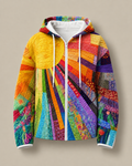P|H - Quilted Sunburst Zip Hoodie Theresa