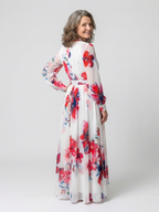 P|H - Floral Wrap Maxi Dress Lillian