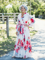 P|H - Floral Wrap Maxi Dress Lillian