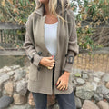 P|H - Cable Sleeve Lapel Coat for Women Patricia