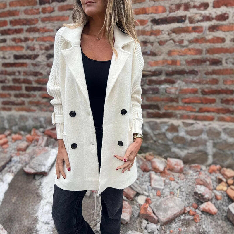 P|H - Cable Sleeve Lapel Coat for Women Patricia