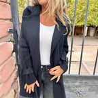 P|H - Cable Sleeve Lapel Coat for Women Patricia