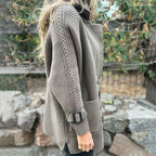 P|H - Cable Sleeve Lapel Coat for Women Patricia