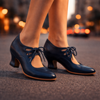 P|H - Elegant Lace-Up Mid Heels Eleanor