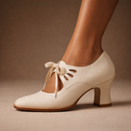 P|H - Elegant Lace-Up Mid Heels Eleanor