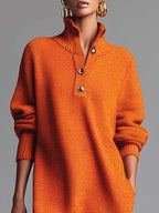 P|H - Knit Button Dress Lucy