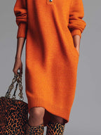 P|H - Knit Button Dress Lucy