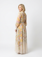 P|H - Sheer Floral Long Maxi Dress Cressida