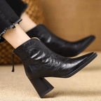 P|H - Elegant Mid-Heel Ankle Boots Claire