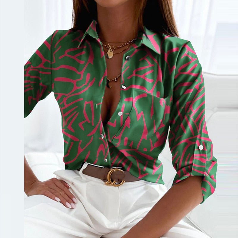 P|H - Elegant Collar Blouse Emmy