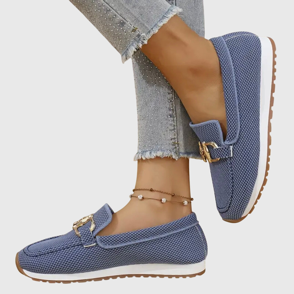 P|H - Knit Platform Slip-On Loafers Theresa