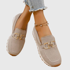 P|H - Knit Platform Slip-On Loafers Theresa