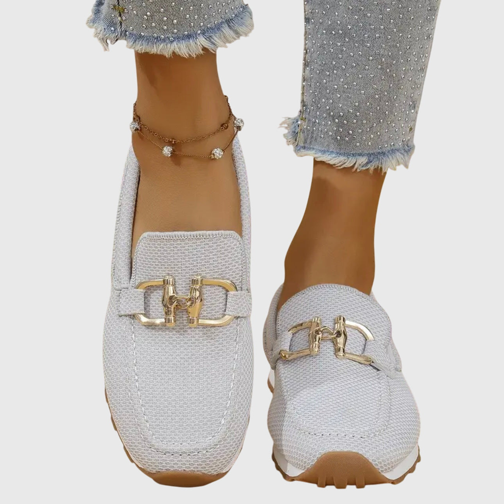 P|H - Knit Platform Slip-On Loafers Theresa