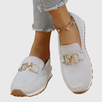 P|H - Knit Platform Slip-On Loafers Theresa