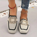 P|H - Buckle Embellished Flat Loafers Kathleen