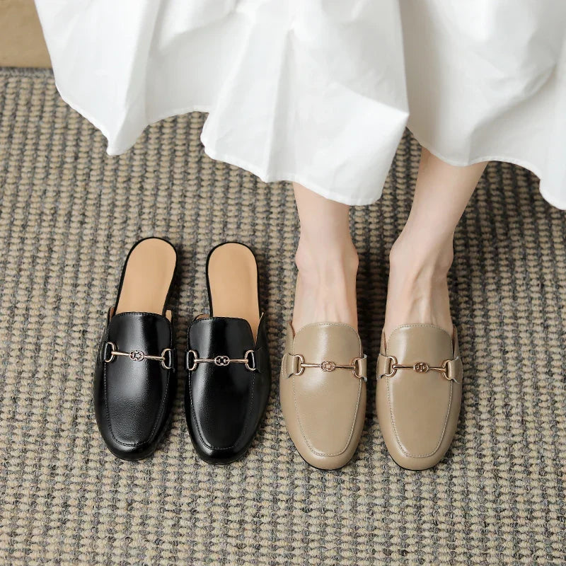 P|H - Bar Accent Mule Loafers Gloria