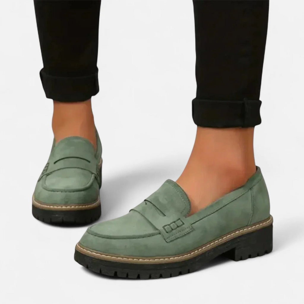 P|H - Penny Strap Lug Sole Loafers Helen