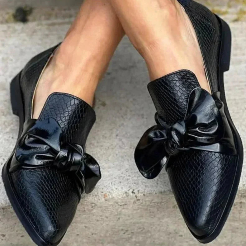 P|H - Bow Accent Flat Loafers Joyce