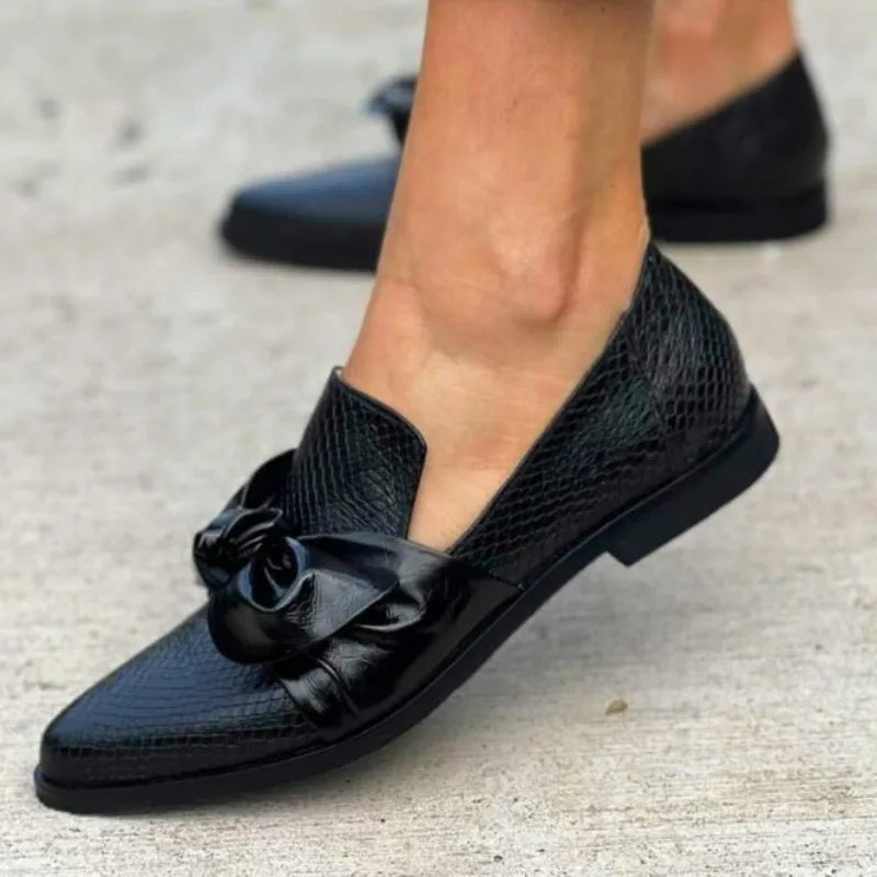 P|H - Bow Accent Flat Loafers Joyce