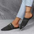 P|H - Pointed Toe Mule Loafers Evelyn