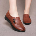 P|H - Side Zip Ridged Sole Loafers Diane