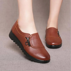 P|H - Side Zip Ridged Sole Loafers Diane