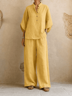 P|H - Relaxed Batwing Two-Piece Set Carol